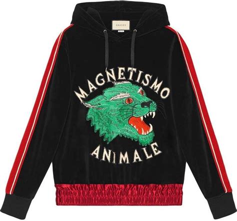 gucci magnetismo animale|Gucci Magnetismo Animale Chenille Sweatshirt .